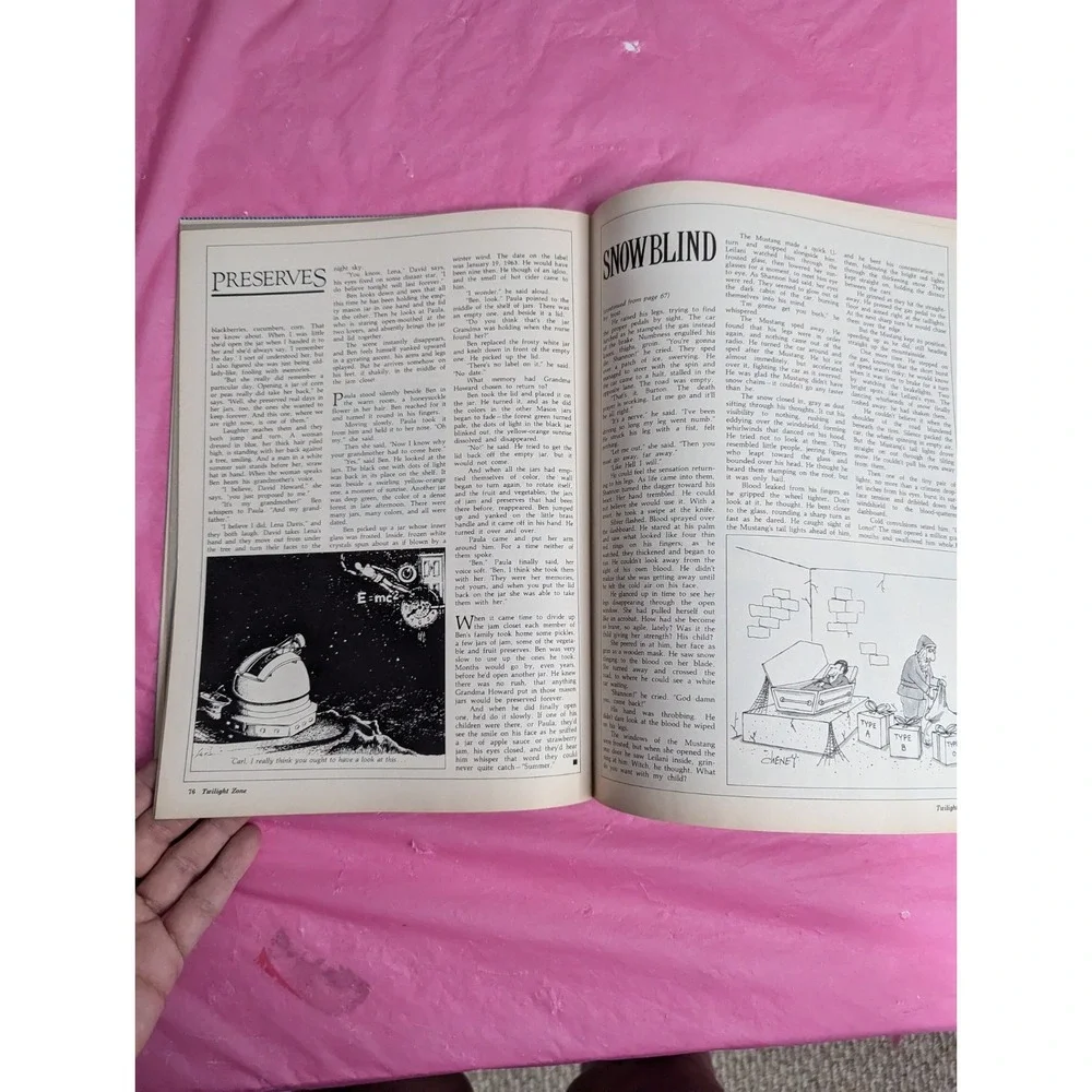 Rod Serlings Twilight zone magazine vintage 1987 Harlan Ellison best worst of 86